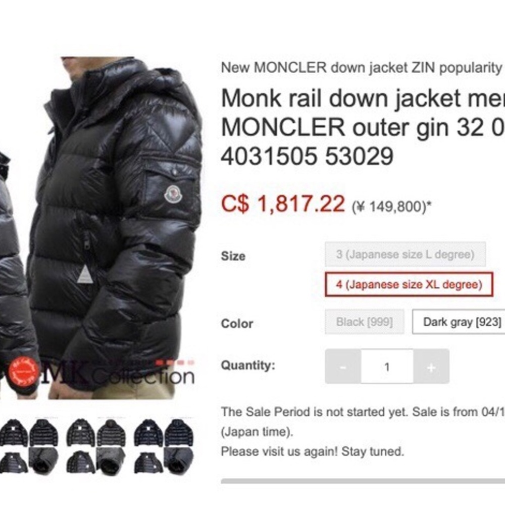 Moncler Zin Authentic - Picture 6 of 6